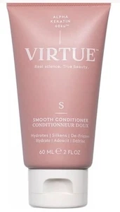 Virtue SMOOTH CONDITIONER Hydrates Silkens DeFrizzes 2 oz 60 ml. Travel Size - Picture 1 of 3