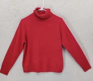Mercer Street Studio Sweater Womens Medium Turtleneck Pullover Lightweight Acryl - Picture 1 of 17