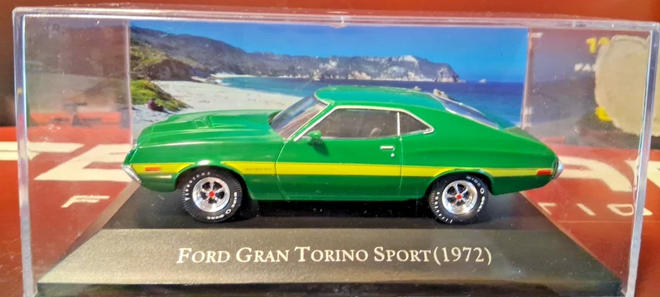America Supercar sc 1/43 - Ford Gran Torino Sport - 1972 - Immagine 1 di 4