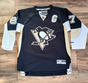 Reebok Pittsburgh Penguins NHL Hockey Youth L/XL Trikot Sidney Crosby  - Bild 1 von 5