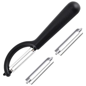 P-Schäler Tupper Set Mit 2 Ersatzklingen,Sparschäler Für Gemüse,Universell Karto - Picture 1 of 7