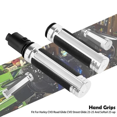 Defiance Motorcycle Handlebar Hand Grips For Harley Road Street Glide 2024-2025 - Image 1 of 4