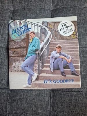 Glenn & Chris 1987 "It's Goodbye" 7" Vinyl c/w Free Interview Flexi Disc - Image 1 of 4