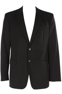 PRADA BLACK MEN'S WOOL BLAZER IT 54 UK 44 - Picture 1 of 4