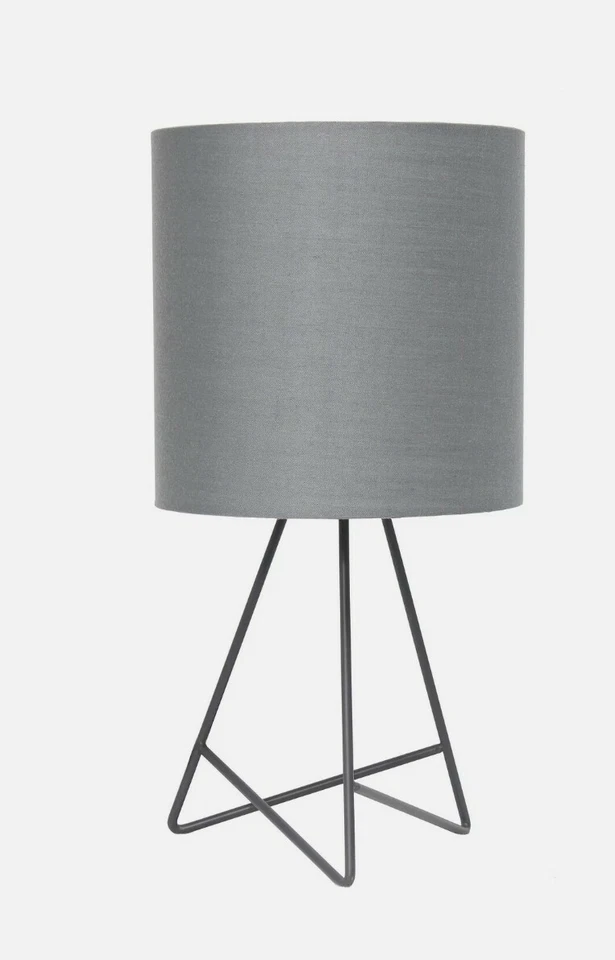 Simple Designs Down to The Wire Table Lamp With Fabric Shade Lt2066-gog