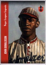 2020 Dreams Fulfilled Negro Leagues Legends #72 John Donaldson /5000 All Nations