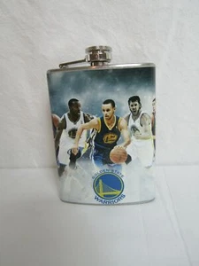 Golden State Warriors acero 8 oz. Frasco de cadera FB5GSW1 - Imagen 1 de 2