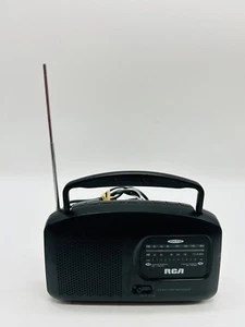 RCA RP7664A Portable 2 Band Radio Works Great w/Cord - Picture 1 of 9