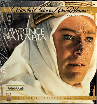LAWRENCE OF ARABIA (Laserdisc) Widescreen 2 Discs Studio Heritage Collection - Image 1 of 2