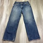 VINTAGE J Crew Jeans Mens 31 Blue Denim Straight Fit Casual USA MADE 31x29 *