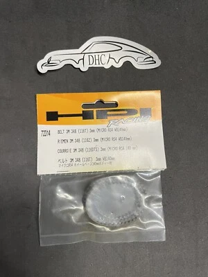 HPI Racing Vintage RC Car Part # 72314 Belt 116T 3mm 348 for Micro RS4 140mm WB  - Image 1 of 2