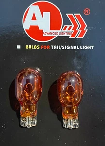 Natural Amber Auto Bulb NEW  T15  #194  #921  Box of 10 - Picture 1 of 2
