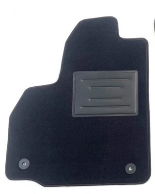 Tappetini auto SOLO LATO GUIDA compatibili  DS5 2011-2018  bottoni e battitacco - Immagine 1 di 3