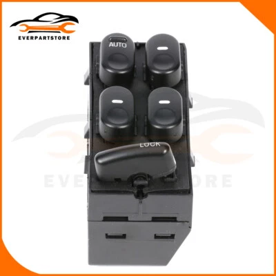 Interruptor maestro de ventana eléctrica para Buick Century Regal 97-05 lado del conductor delantero izquierdo Foto 1 de 4