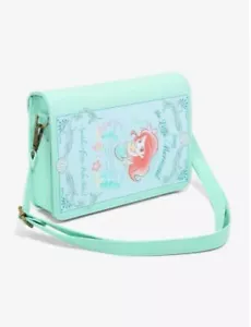 Borsa a tracolla Loungefly Disney La Sirenetta Chibi Ariel libro nuova con etichetta - Foto 1 di 7