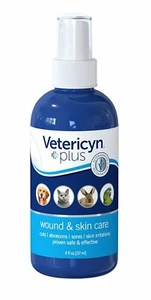 Spray líquido para el cuidado de heridas y piel Vetericyn Plus - primeros auxilios para perro/caballo - Imagen 1 de 1
