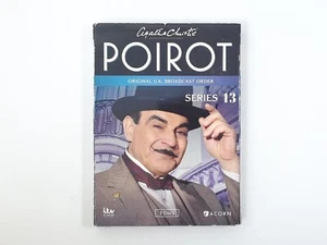 Agatha Christie's Poirot: Series 13 (DVD, 3-Disc Set, 2014) - NEW - Picture 1 of 6