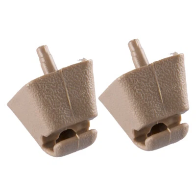 2pcs Beige Sun Visor Retainer Clip Bracket Fit For Holden Commodore Berlina pa - image 1 of 4