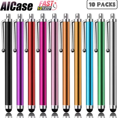Universal 10pcs Metal Stylus Pen Touch Screen For Cell Phone Tablet iPod iPad PC - Image 1 of 4