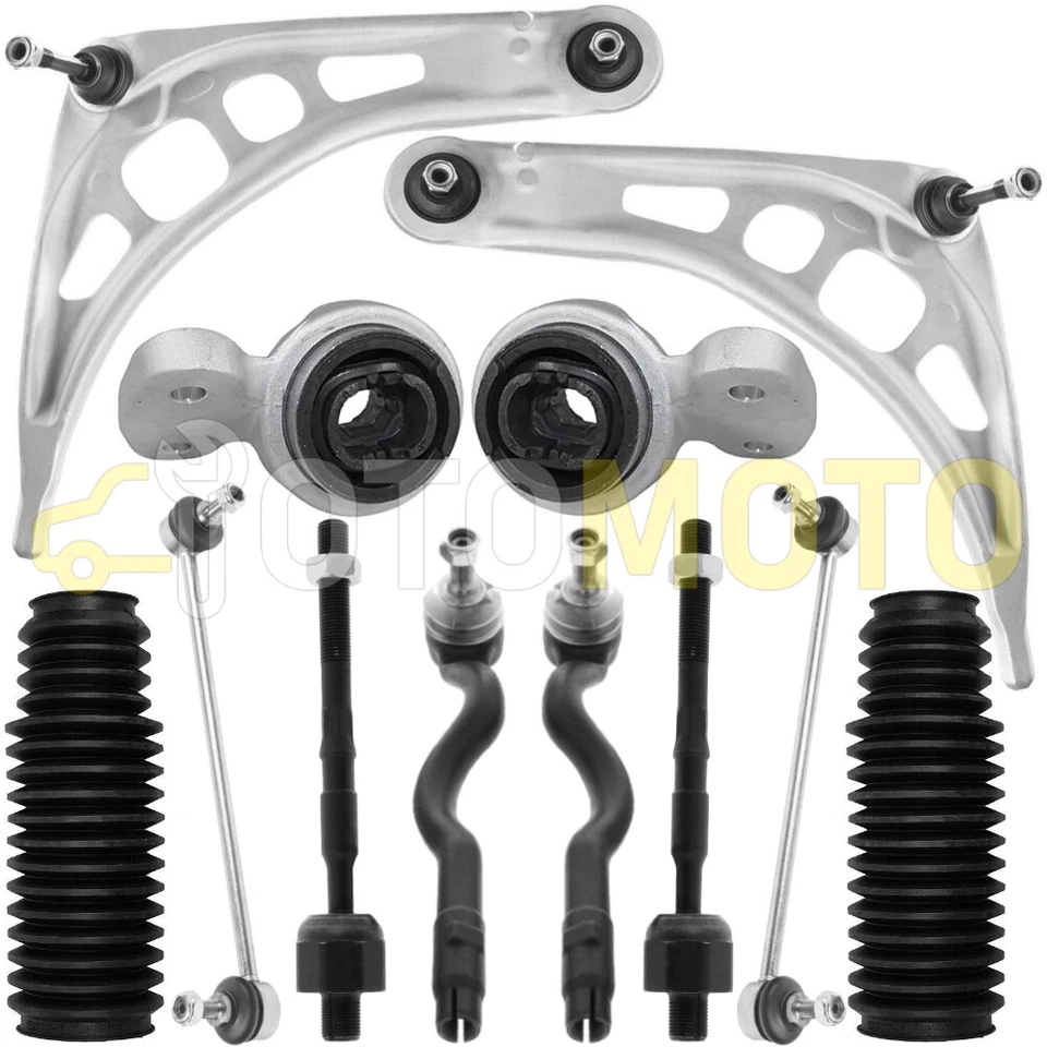 KIT BRACCI DI SOSPENSIONE ANTERIORE 12 PEZZI XXL BMW SERIE 3 E46 318D 320D 330D - Immagine 1 di 1