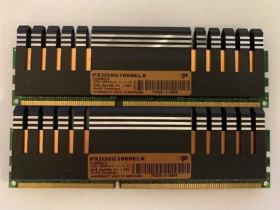PATRIOT VIPER 8GB (2X4GB) DDR3-1866MHz PC3-14900 1.65V PXD38G1866ELK - Image 1 of 2