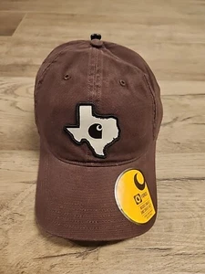 Carhartt Hat Men's Maroon Canvas Texas Patch Wicking OSFM Adjustable Dad Cap NWT - Picture 1 of 4