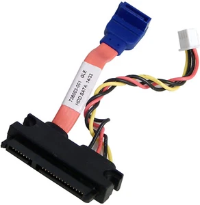 2X Lot HP 19 20 AiO 85mm-pwr 50mm HDD SATA Cable 736003-001 Power HDDs/SSDs - Picture 1 of 1