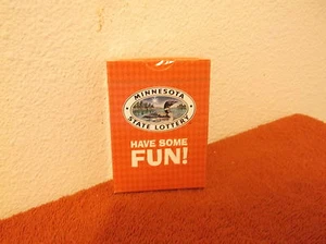 VINTAGE (NEW) "MINNESOTA STATE LOTTERY" (SEALED) DECK OF PLAYING CARDS - Picture 1 of 3