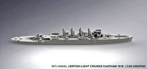 1:700 HMS Chatham 1916 - Imagen 1 de 1