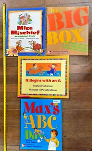 LOT OF 4 BIG BOOKS,  OVERSIZE BOOKS CLASSROOM TEACHER GROUP READING - Bild 1 von 2