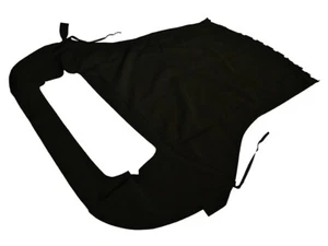Fits Mercedes W124 E320 300CE 1992-95 Soft Top Black HAARTZ Stayfast Canvas - Picture 1 of 15