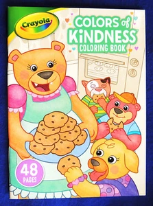 Crayola Colors of Kindness Malbuch 2021 Taschenbuch Brandneu - Bild 1 von 1
