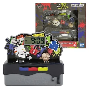 Ichiban Kuji Splatoon 3 Double Chance Li'l Judd Alarm Clock Tricolor Battle New - Picture 1 of 3
