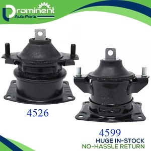 2PC Motor Mounts Set for 2004-2008 Acura RL TL 3.2L 3.5L Auto A4526HY A4599HY - Foto 1 di 4