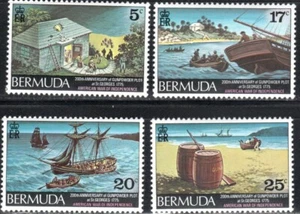 Bermuda Scott #329-332, MNH - Picture 1 of 1