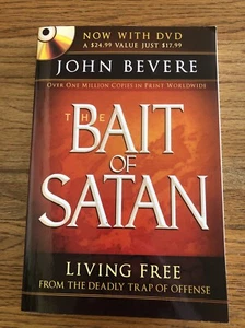 Bait of Satan ~ Book with DVD ~ JOHN BEVERE Good! DVD is Unopened - Picture 1 of 6
