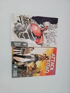 Lote manga Attack On Titan números #3,4 - Imagen 1 de 6