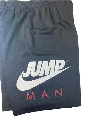 Boys Nike Jump Man Basketball Shorts Boys Black Size Medium - Image 1 of 4