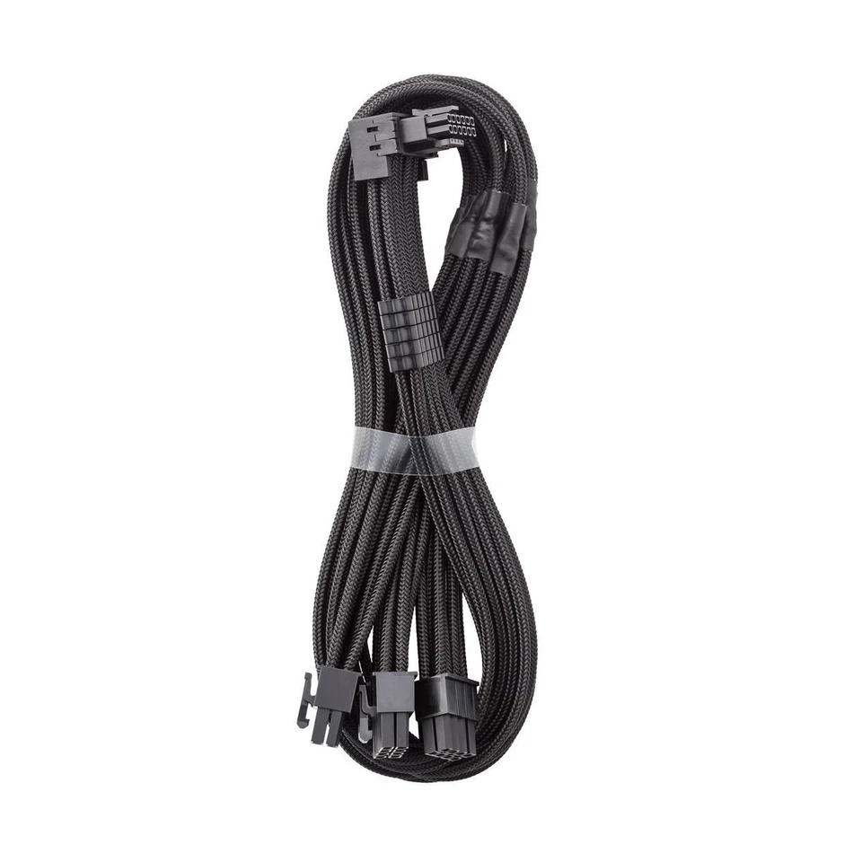 CableMod C-Series Pro Anschlusskabel - Variante A, 90°, 16-Pin zu 3x8-Pin PCIe,  - Bild 1 von 1