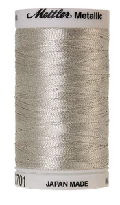 Silver 2701 | Metallic - #7643 (600M / 656Y Spool) | Mettler - Picture 1 of 6