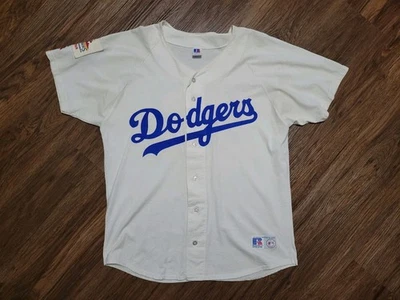 Camiseta de béisbol vintage Russell Athletic de Los Angeles Dodgers #69 talla L hecha en EE. UU. Foto 1 de 4