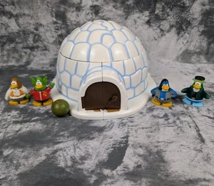 Disney Club Pinguino Igloo Playset Custodia 4 Personaggi Testato Funzionante Vedi Video - Foto 1 di 24