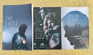 Rico Stays, Pigeon Blood Red, The Last Straw 3x Book Bundle Ed Duncan-Like New - Picture 1 of 3