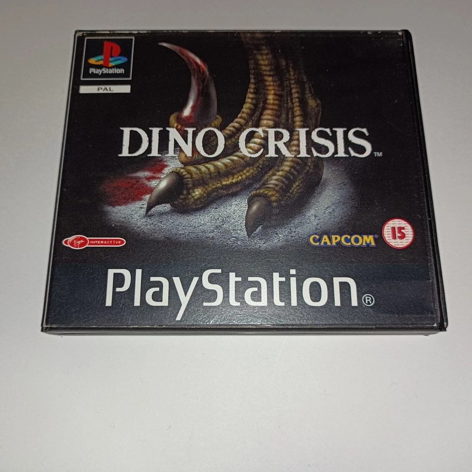 Dino Crisis PS1 PROMO PRESS VERSION RARE PS1 Promotional UK PAL CAPCOM FULL GAME - Image 1 of 1
