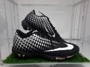 Nike Vapor Ultrafly 2 Keystone Black White Cleats Size 11 Mens AO7945-001 - Picture 1 of 13