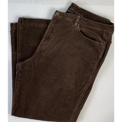 Pantalones Venezia Mujer Marrón Pana Pierna Recta Talla 22 Promedio Foto 1 de 4