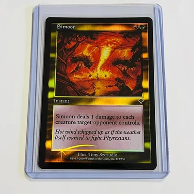 2001 Magic: The Gathering INVASION Simoon FOIL 272/350 NM - Image 1 of 2