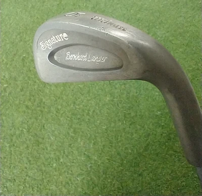 WILSON BERNHARD LANGER SIGNATURE # 5 IRON RH 35" STEEL SHAFT - GOOD CONDITION - Image 1 of 4