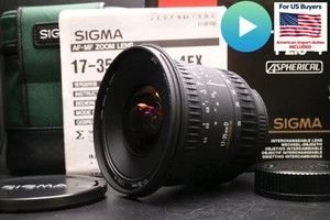 🎦VIDEO👀 [MINT IN BOX] SIGMA AF 17-35mm f2.8-4 EX Aspherical Lens NIKON F FM JP - Picture 1 of 14