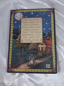 MARY ENGELBREIT Illustration Warm Words Wooden Wall Hanging Art - Picture 1 of 3